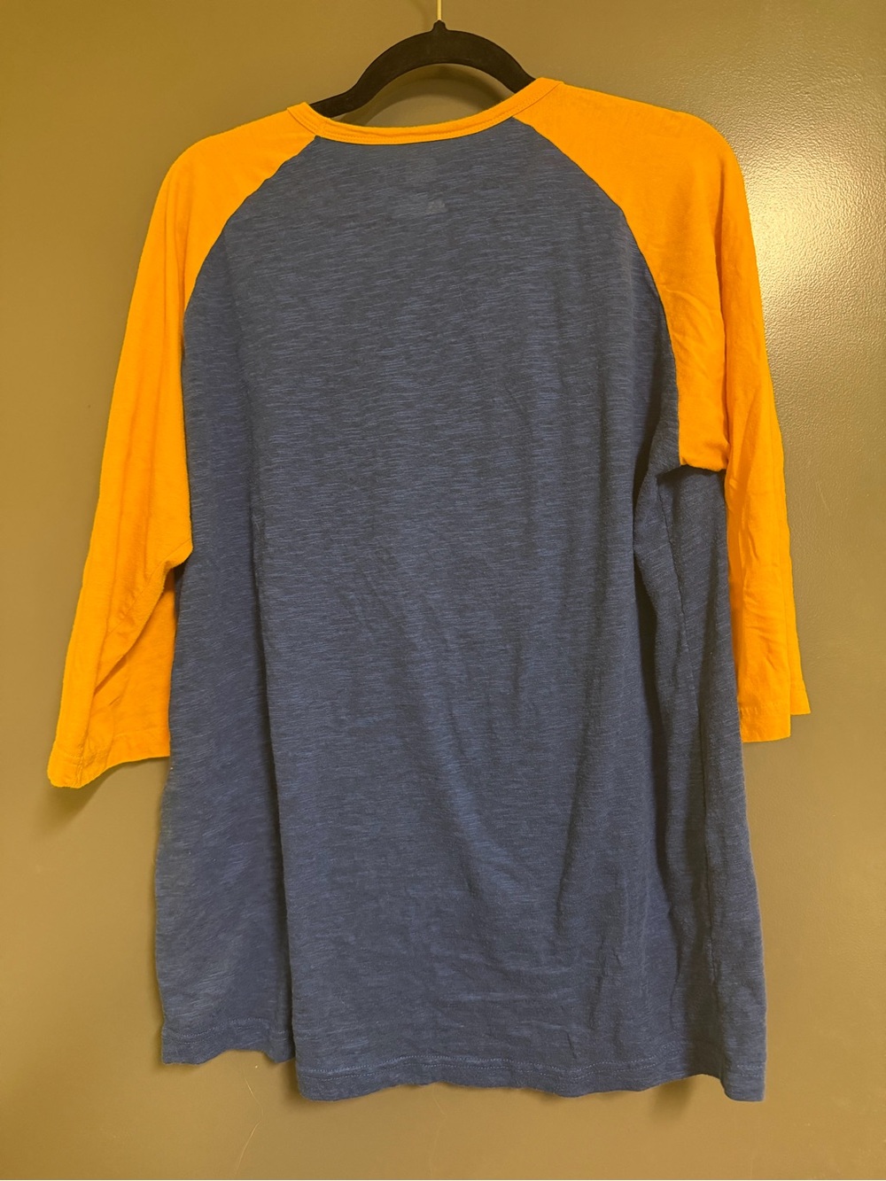 Seattle Mariners Raglan Tee - Blue & Yellow - Picture 2 of 3